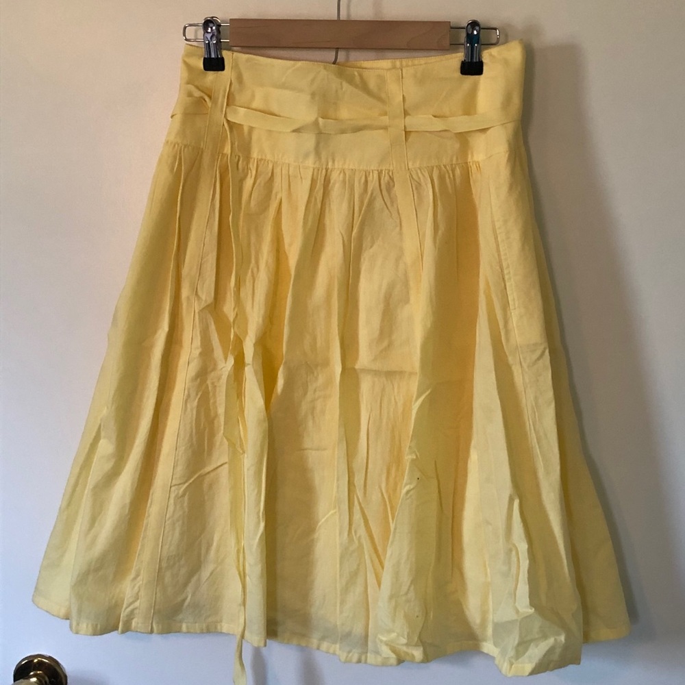 Cotton tea length skirt